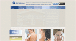 Desktop Screenshot of clearlakederm.com